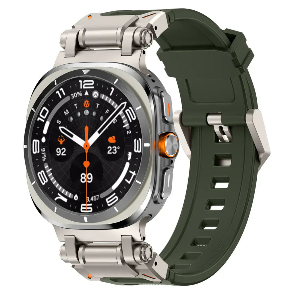 Silicone Watch Band By Explorer For Samsung Galaxy Watch Ultra