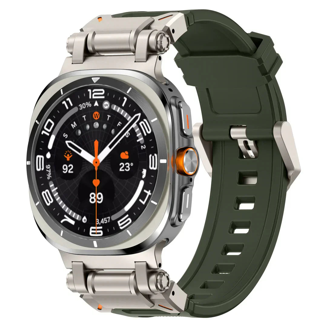 Silicone Watch Band By Explorer For Samsung Galaxy Watch Ultra