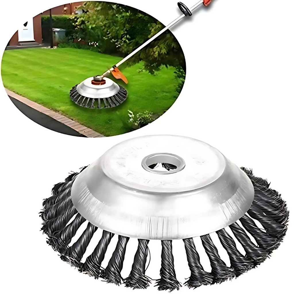 Grass Cutting Turbo Head – Universal 6-Blade Weed Brush for Trimmers