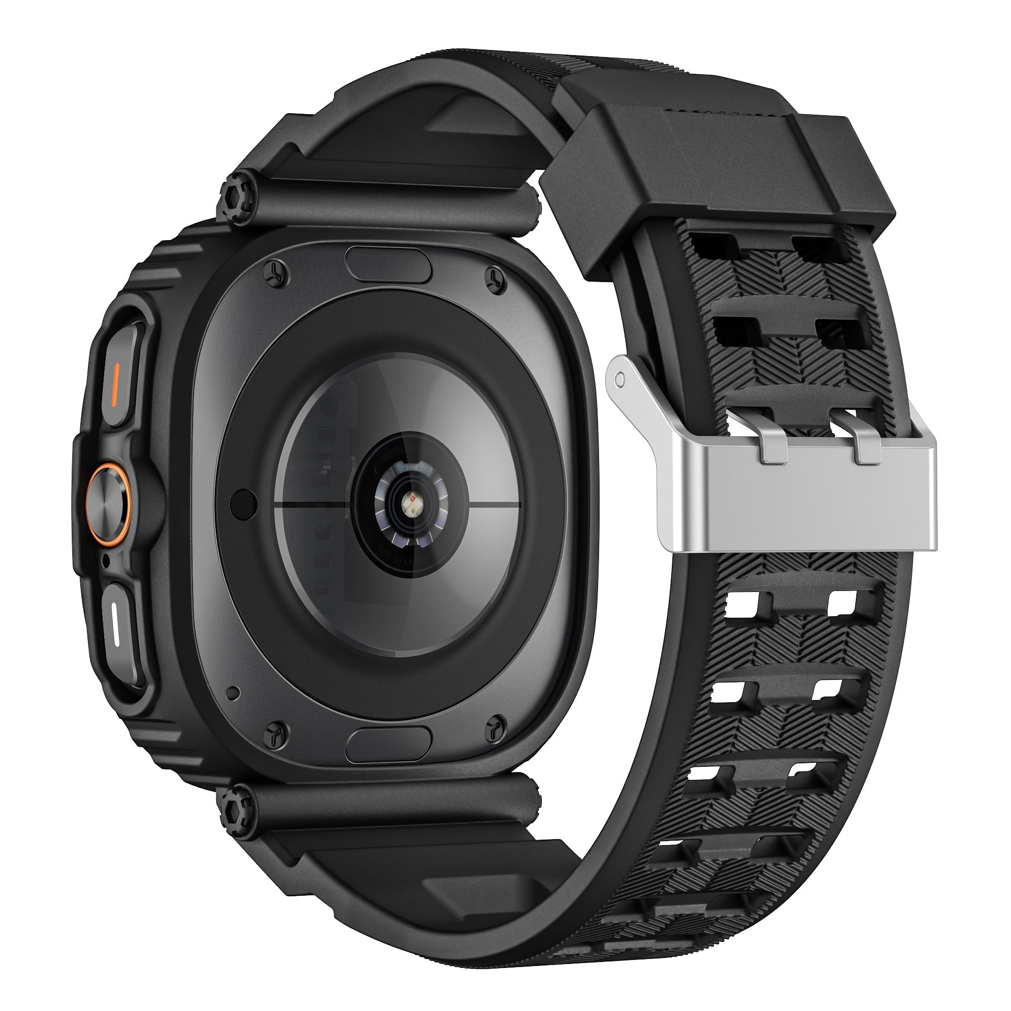 FlexTone Sport TPU -ranneke ja kotelo Samsung Galaxy Watch Ultra 47 mm:lle