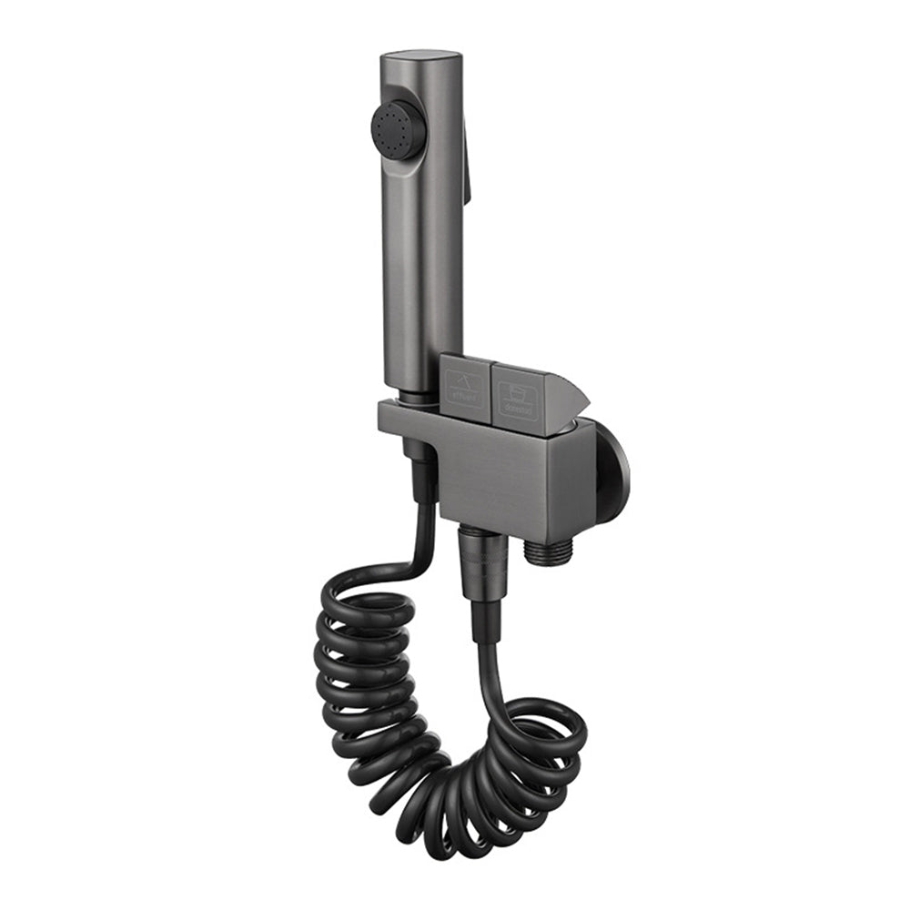 Miraqua kézi WC bidé permetező készlet kettős kimenetű szögcsappal | Petprovac