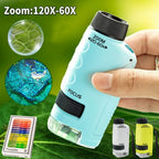 Portable Microscope for Young Explorers, Discover Hidden Details On Every Walk With A Pocket Companion