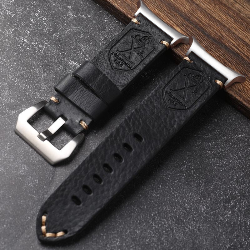 Ardentora Vintage Leather Strap for Samsung Watch Ultra