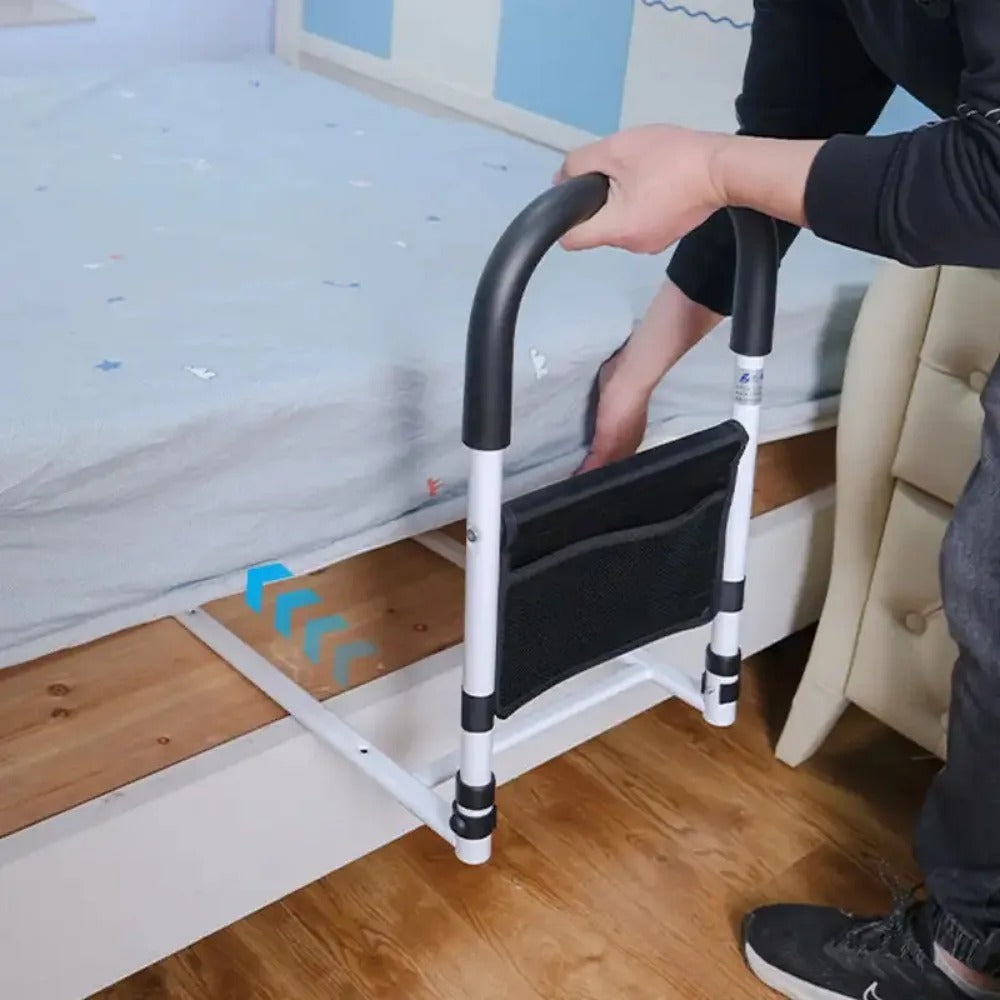 Bezpečnostní zábradlí SafeBed s nastavitelnou výškou pro seniory a domácí použití