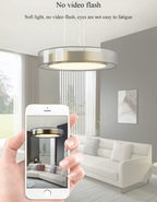 Luz de Techo Zentra TriLight Tricolor para Montaje Empotrado