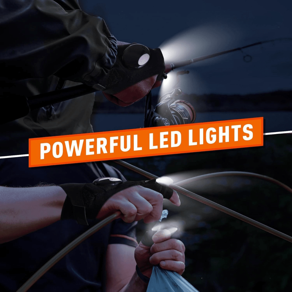 LED Finger Gloves For Hands Illumination For Repairs And Night Work