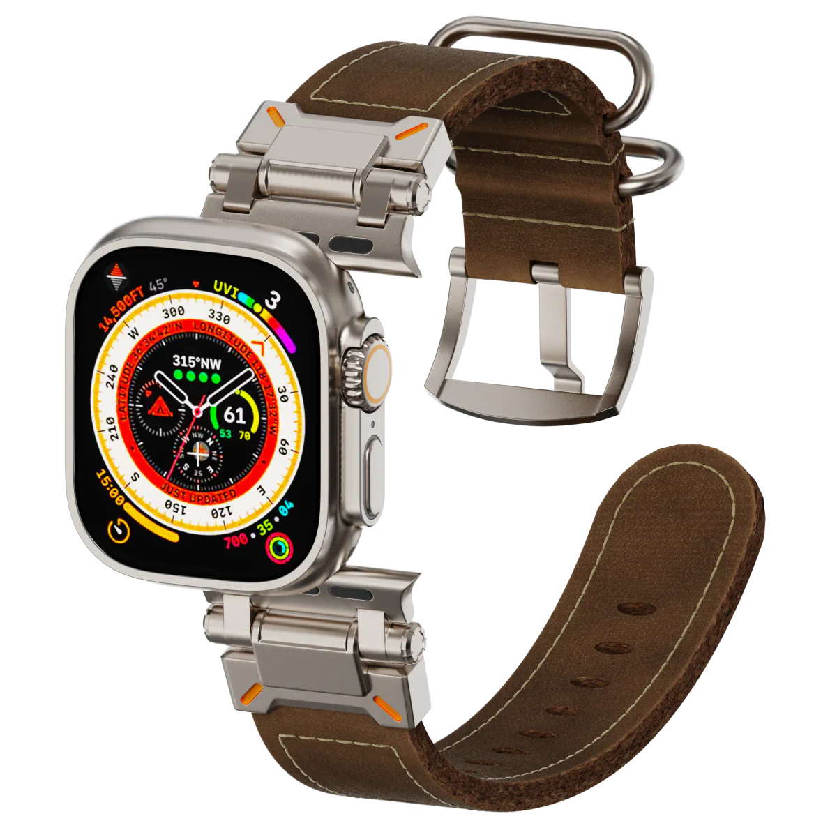 Sentinel Tactical Apple Watch用レザーストラップ | Petprovac