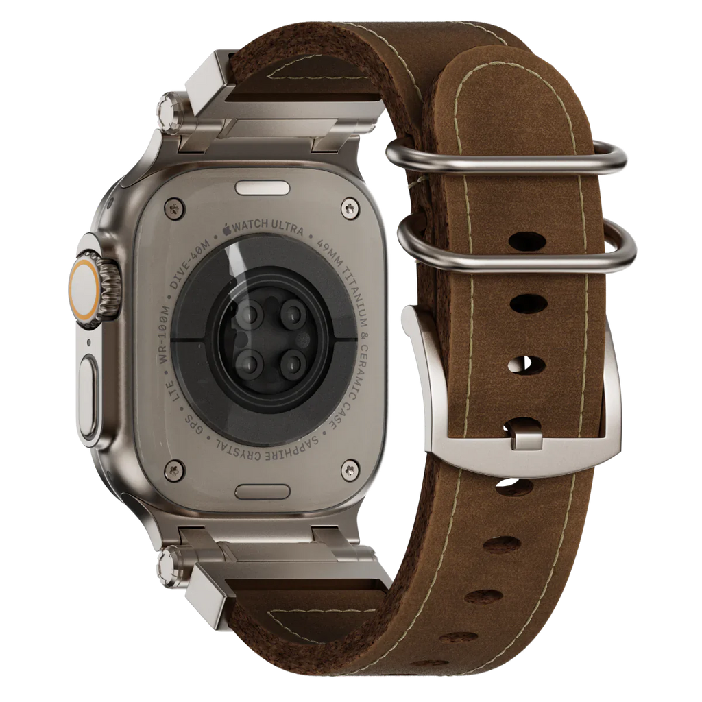 Cinturino in pelle tattico Sentinel per Apple Watch | Petprovac