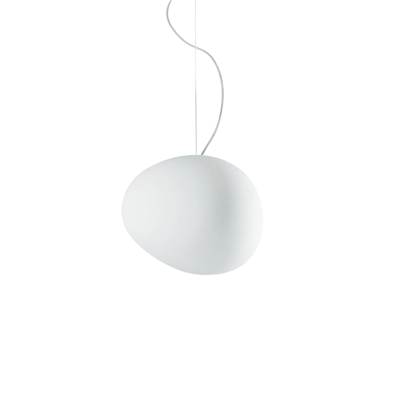 LumaVerde Glass Pendant Light Hand Blown Organic Form