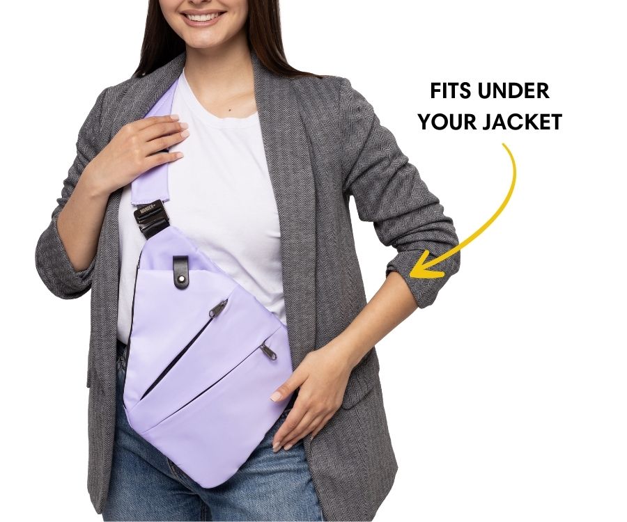 Anti-Theft Travel Bag – Hidden Zippers and Front-Facing Security