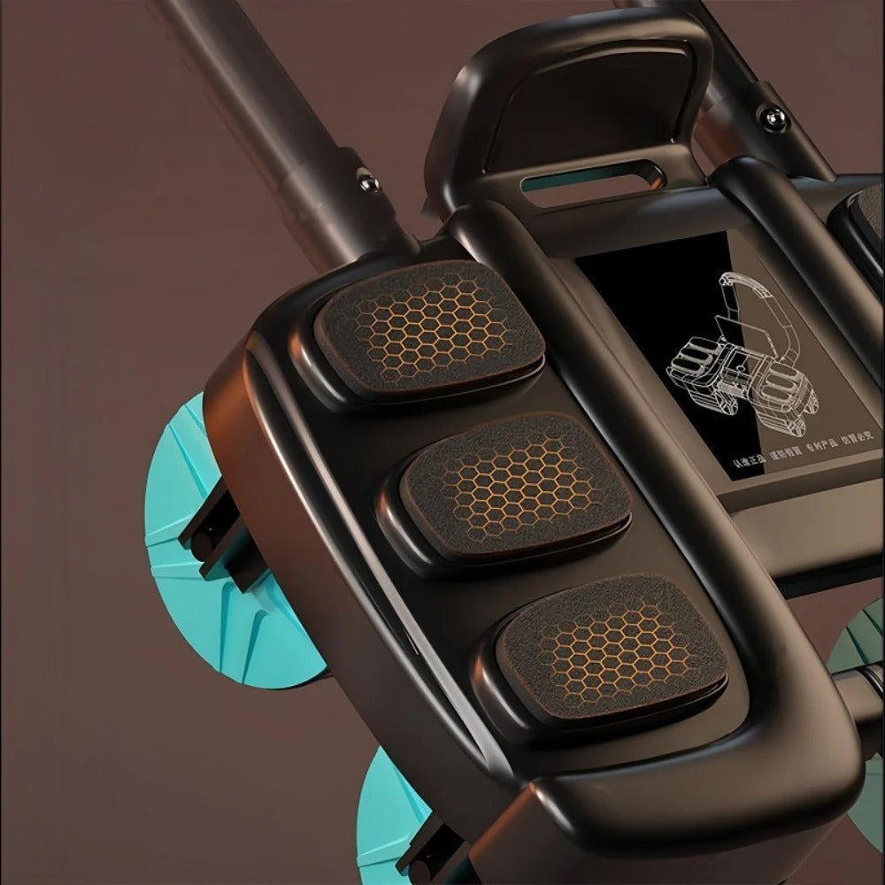 Roată pentru abdomene CorePulse cu revenire automată și protecții pentru coate pentru abdomen