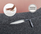 Memory Foam Travel Neck Pillow for Long Flights, Road Trips and Everyday Commutes