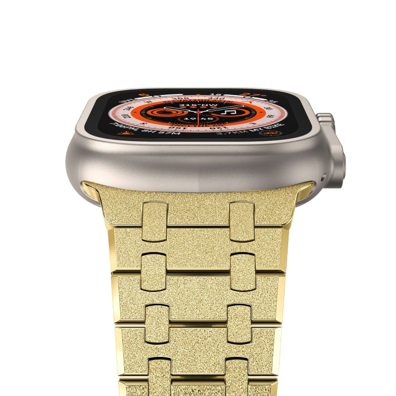 Arden | Dobbeltkædet Rustfrit Stål Blinkende Bånd Til Apple Watch | Petprovac