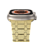 Arden | Dobbeltkædet Rustfrit Stål Blinkende Bånd Til Apple Watch | Petprovac