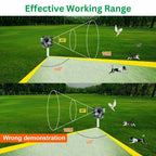 GardenSentinel Ultralyd Udendørs Fugle- og Skadedyrsafviser