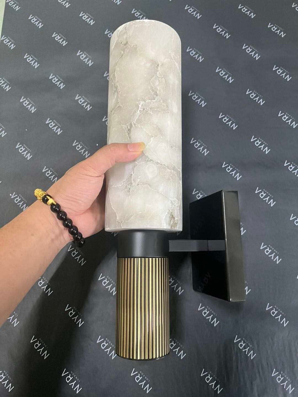 Loxley | Marmor Væglampe