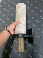 Loxley | Marmor Væglampe