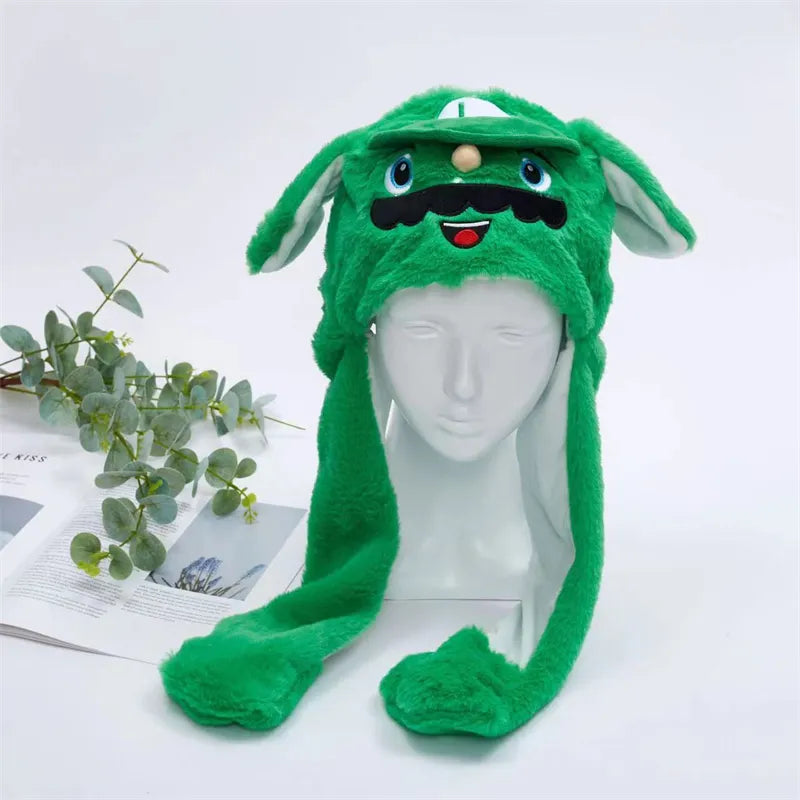 Funny hat with wobbly ears