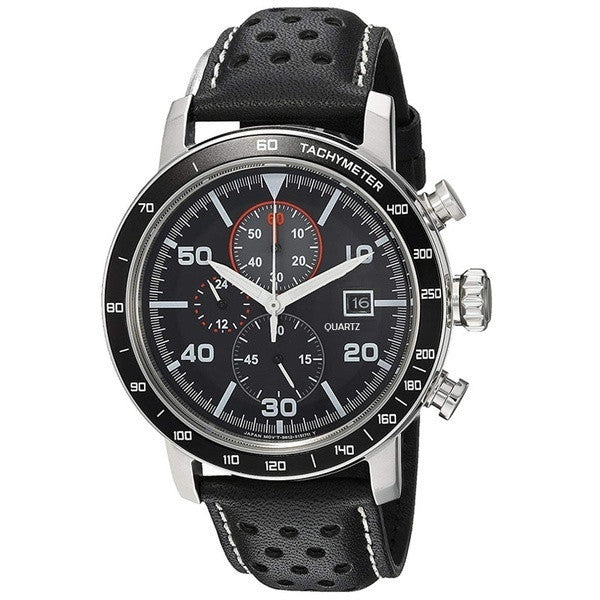 Multifunctional quartz watch with 6 hands for men