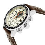 Multifunctional quartz watch with 6 hands for men