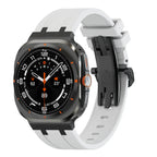 Virelli | Luxusní silikonový řemínek s motýlkovou sponou pro Samsung Galaxy Watch Ultra | Petprovac