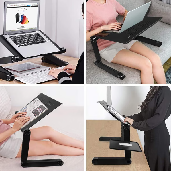 Flex 360 fokban állítható laptopállvány távmunkához