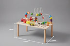 Reversible Wooden Road Circuit Activity Table For Kids | petprovac