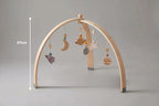 Premium Space Theme Wooden Baby Play Gym