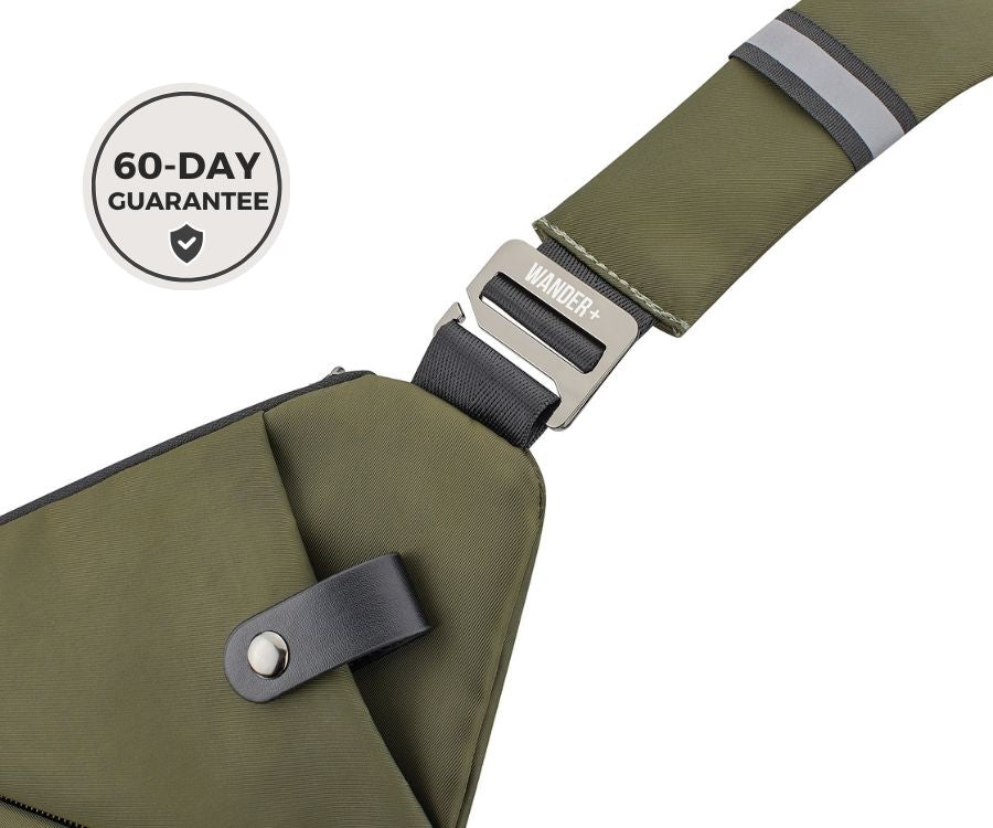 Anti-Theft Travel Bag – Hidden Zippers and Front-Facing Security