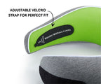Memory Foam Travel Neck Pillow for Long Flights, Road Trips and Everyday Commutes