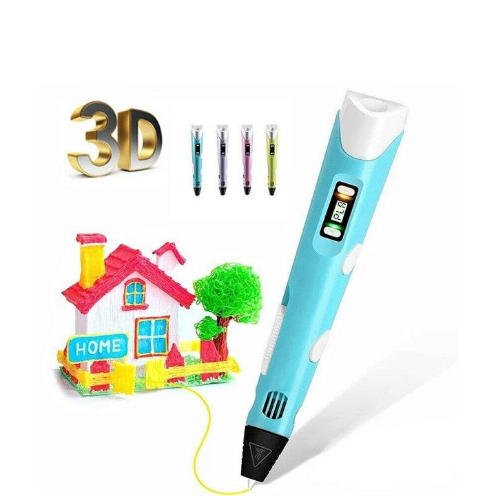 Stylo d'impression 3D pour enfants avec 20 couleurs et 100 mètres de filament