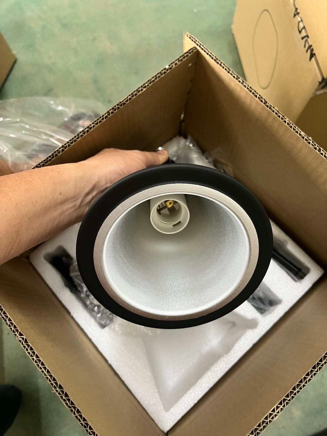 Wandleuchte mit Laterne