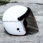 BKS65 Vintage Rider Visor With Anti Fog UV Proof Polycarbonate