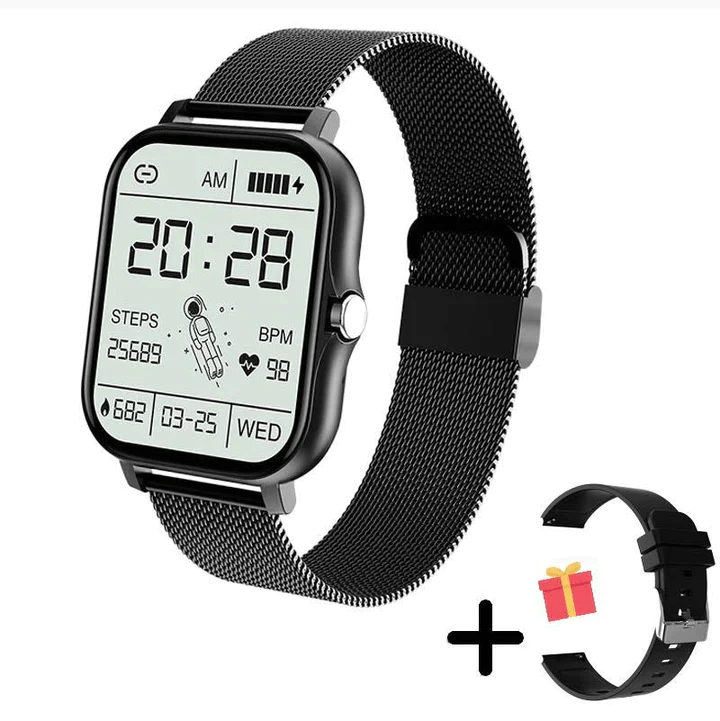 PulseWave Smartwatch with Bluetooth Calls and Touch Screen
