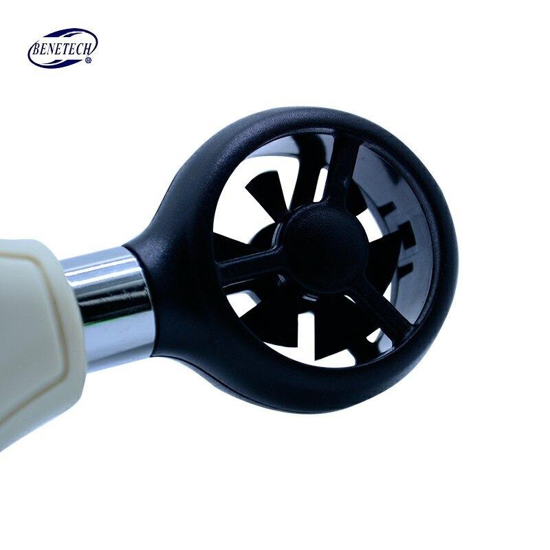 ZephyrPro ハンドヘルド風速計 バックライト付きLCDディスプレイ