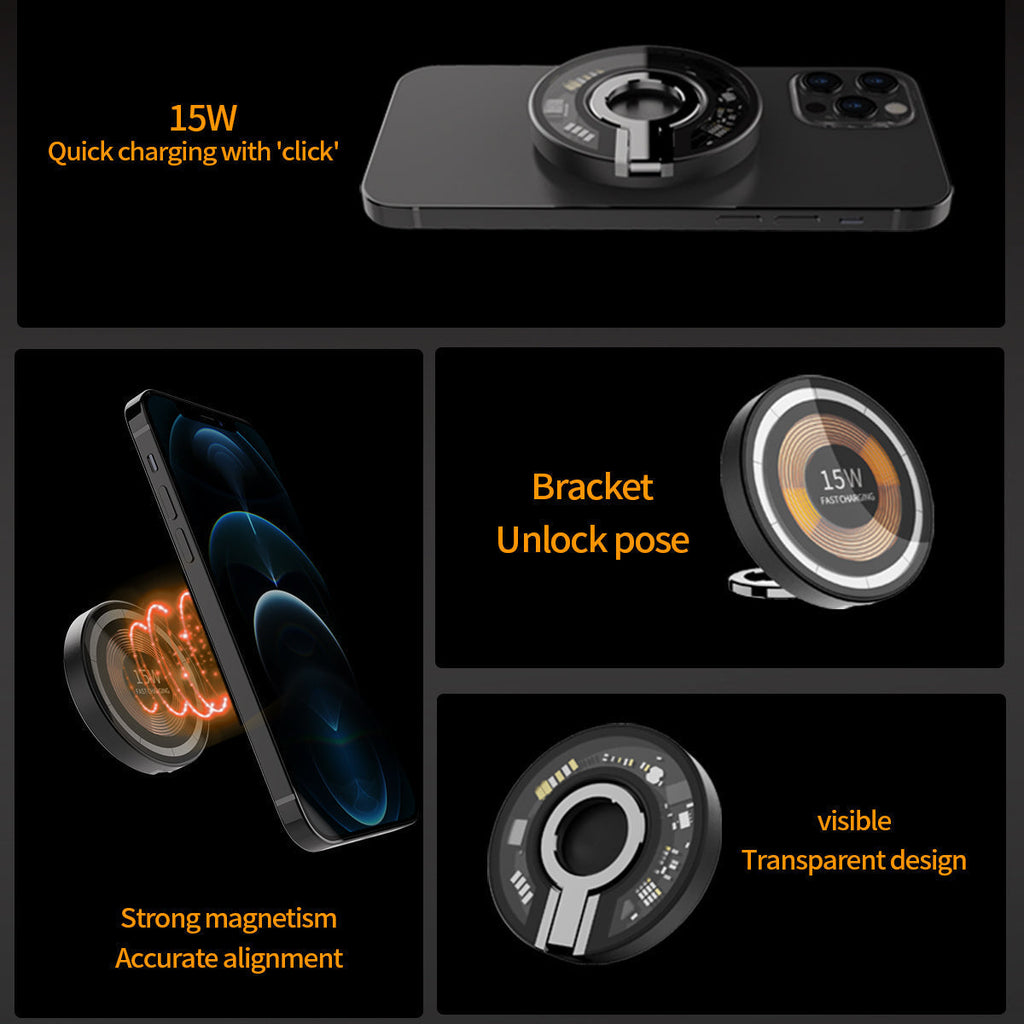 AeroCharge | Magneettinen nopea lataus taitettava teline
