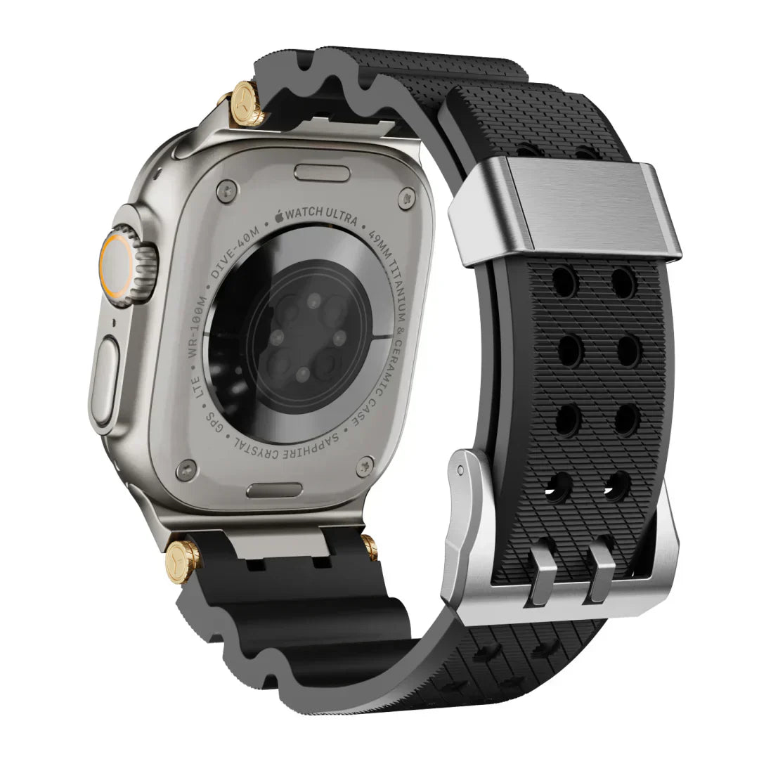 ArloGear Mechanical Style Silicone Band for Apple Watch | Petprovac