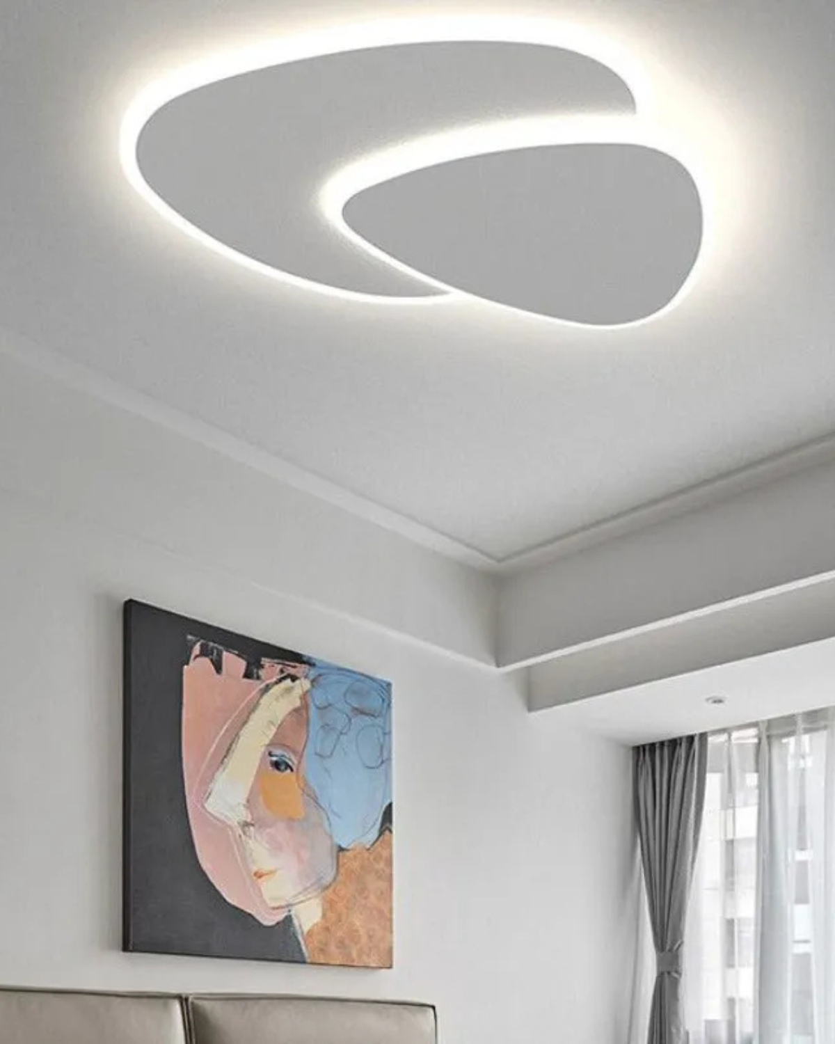Stropní svítidlo AstraLume moderní LED pro minimalistické interiéry