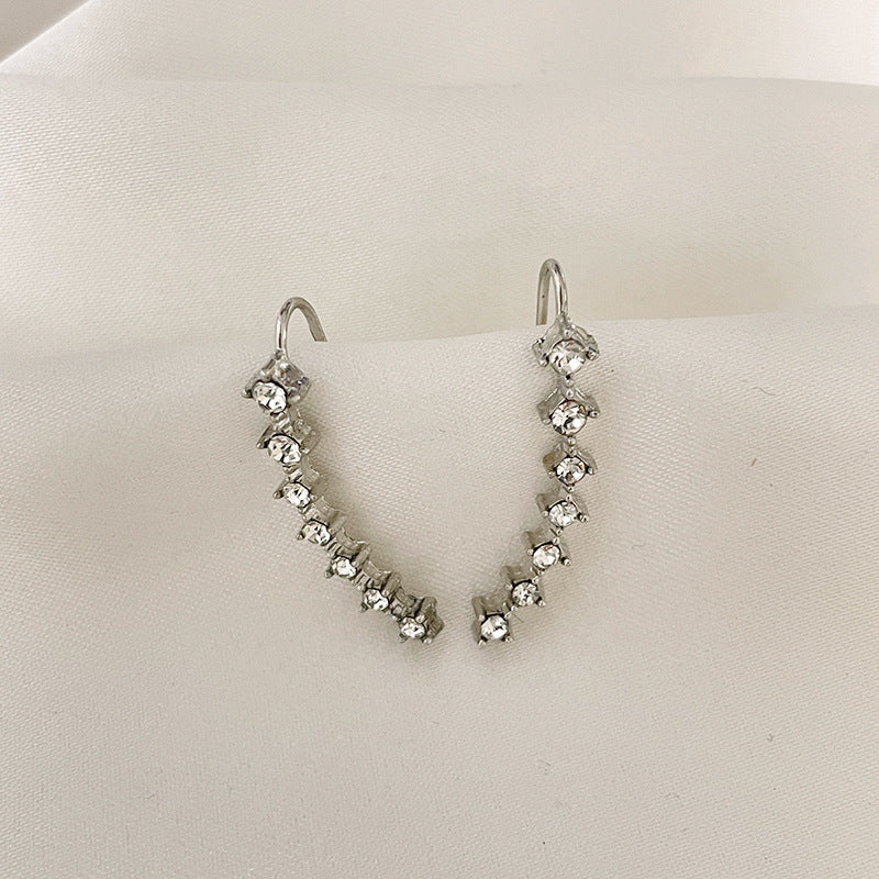 Lunara syv stjerners diamantøredobber