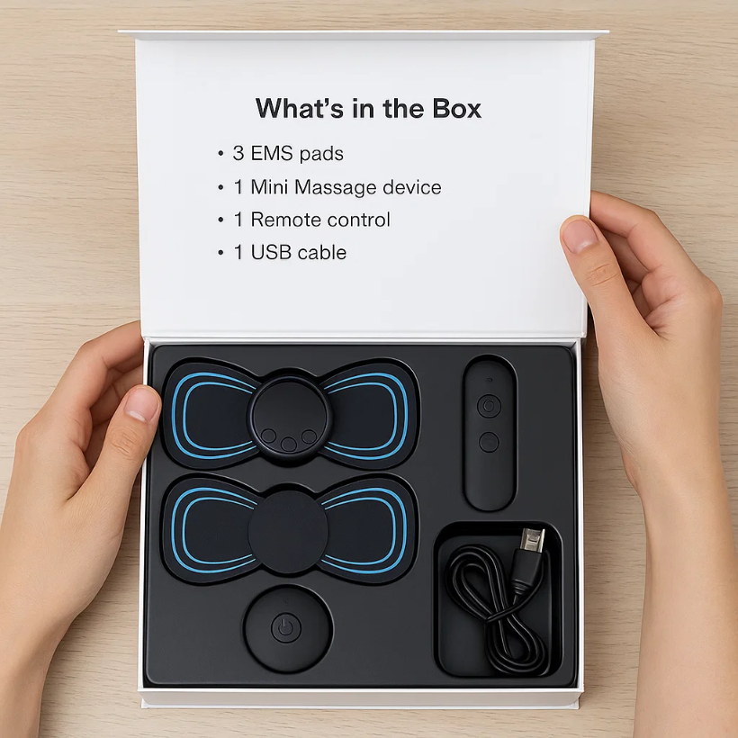 Pad EMS NeuroPulse Untuk Melegakan Sakit Sciatica Dan Bahagian Bawah Belakang