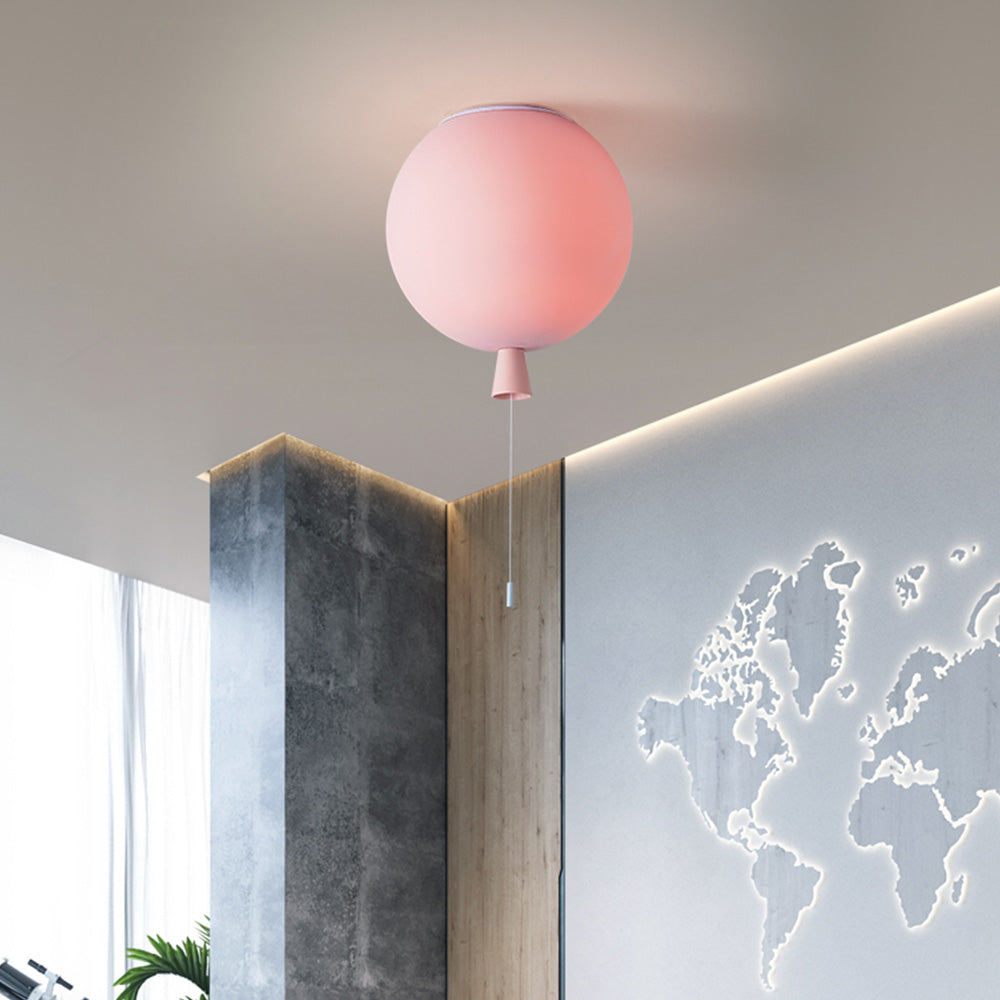 LumiBall Ballon LED Loftlampe til Børneværelset