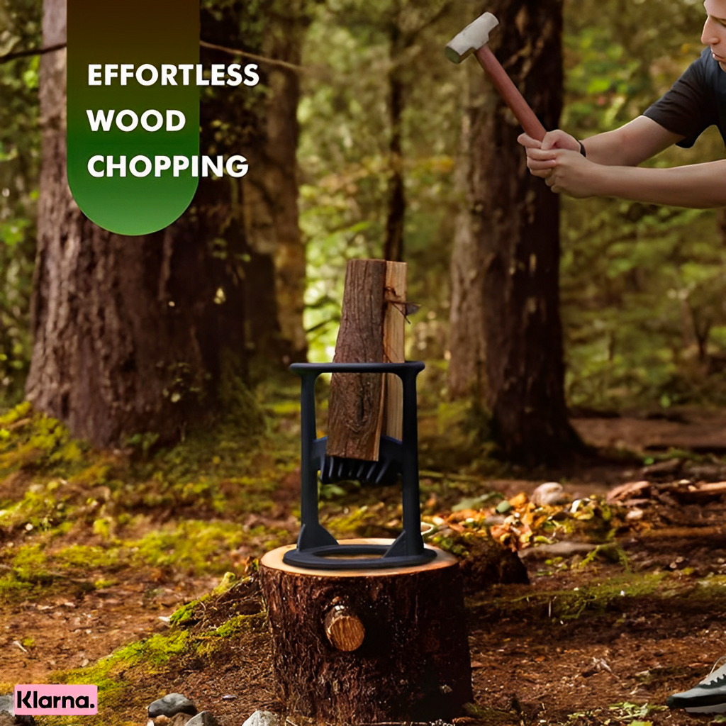 EmberCrest Holzspalter ohne Klinge für einfaches Spalten