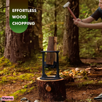 EmberCrest Holzspalter ohne Klinge für einfaches Spalten