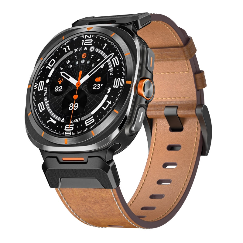 Kirrea Tactical Leather Strap for Samsung Watch 7 Ultra | Petprovac