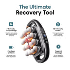 16-Head Smart Massage Device With Deep Tissue Heat Therapy