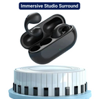 NovaVibe Fon Telinga Tanpa Wayar Terbuka Penghantaran Tulang untuk Panggilan Jelas dan Kesedaran