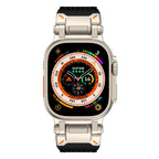 Kenvor Leather Strap with Titanium Connector for Apple Watch | Petprovac