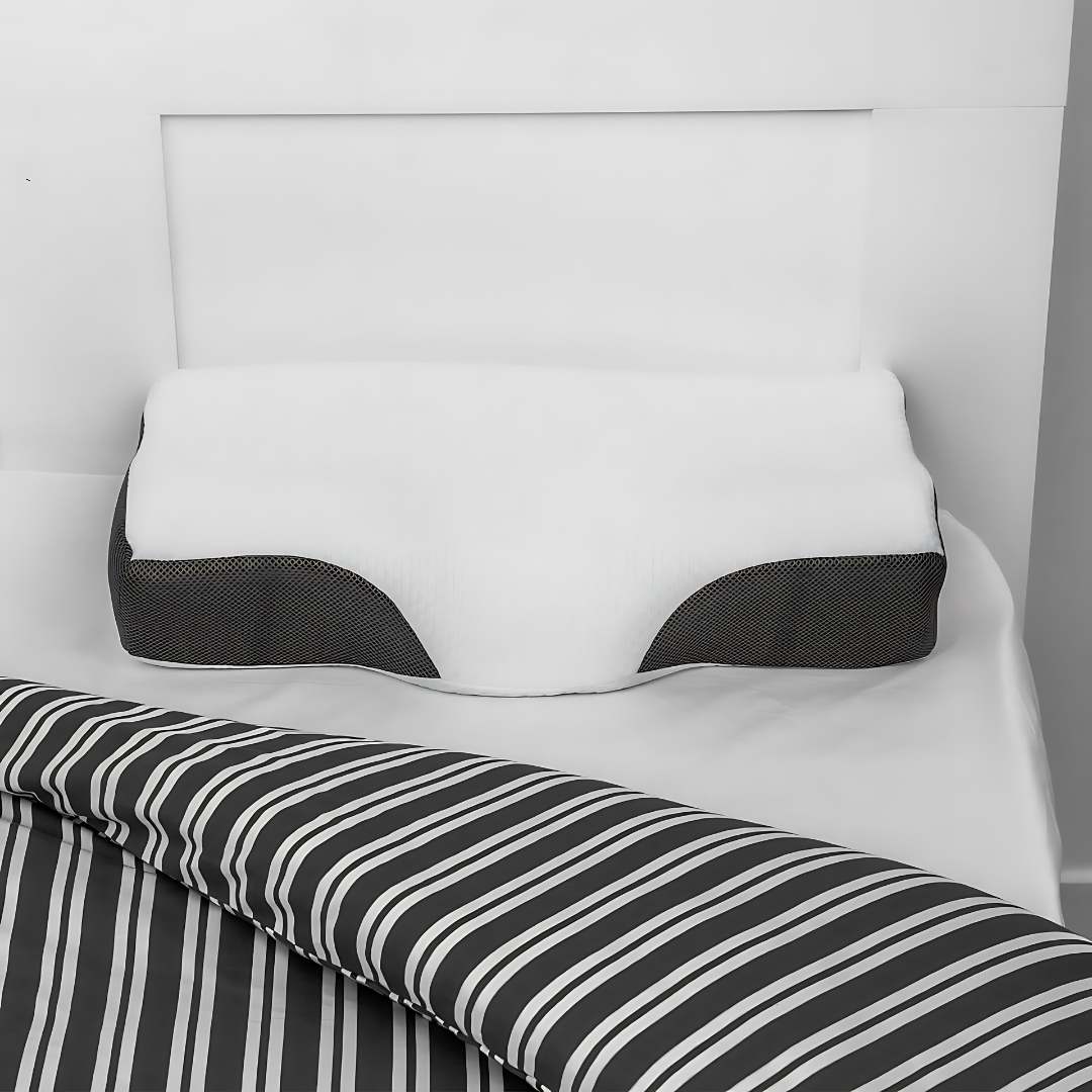 NexaRest メモリーフォーム ネックピロー | 形状に沿った睡眠サポート