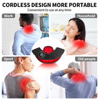 Enveloppement d'épaule – Thérapie par lumière rouge portable pour le soulagement du cou, des épaules et du haut du dos