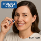 Rechargeable In-Ear Hearing Aids With 3-Day Battery Life